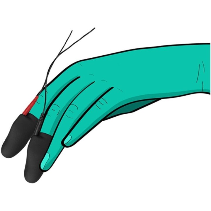 Explorer Elektro-Fingerhülsen von Electrastim | Fesselliebe.de