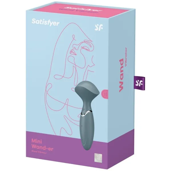 Mini Wond-Er Grau von Satisfyer Wand | Fesselliebe.de
