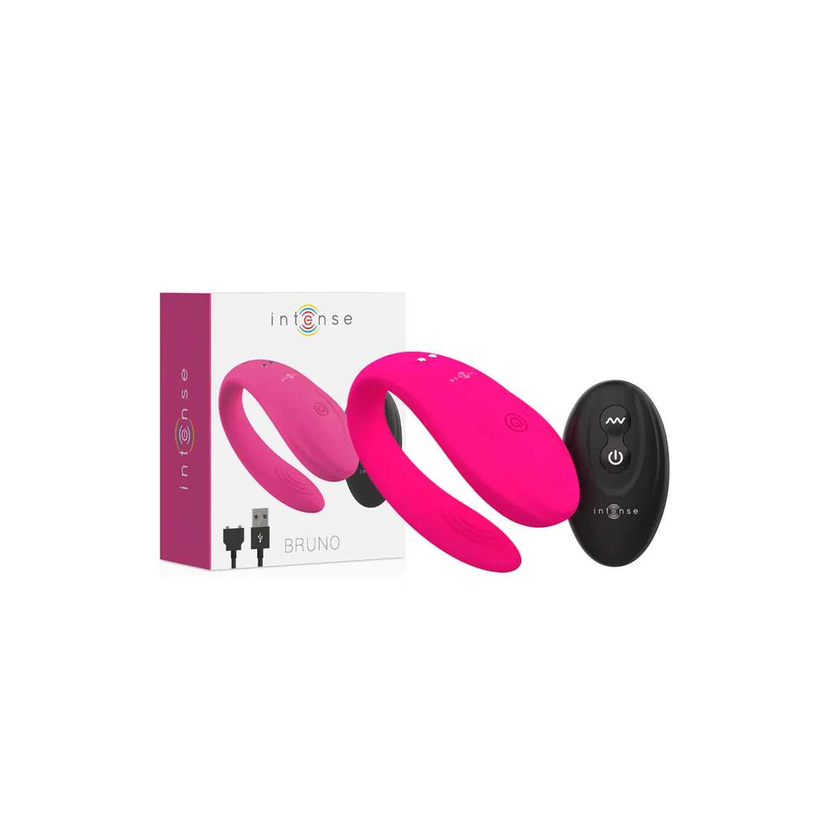 Bruno Partner Double Pleasure Pink von Intense Couples Toys | Fesselliebe.de