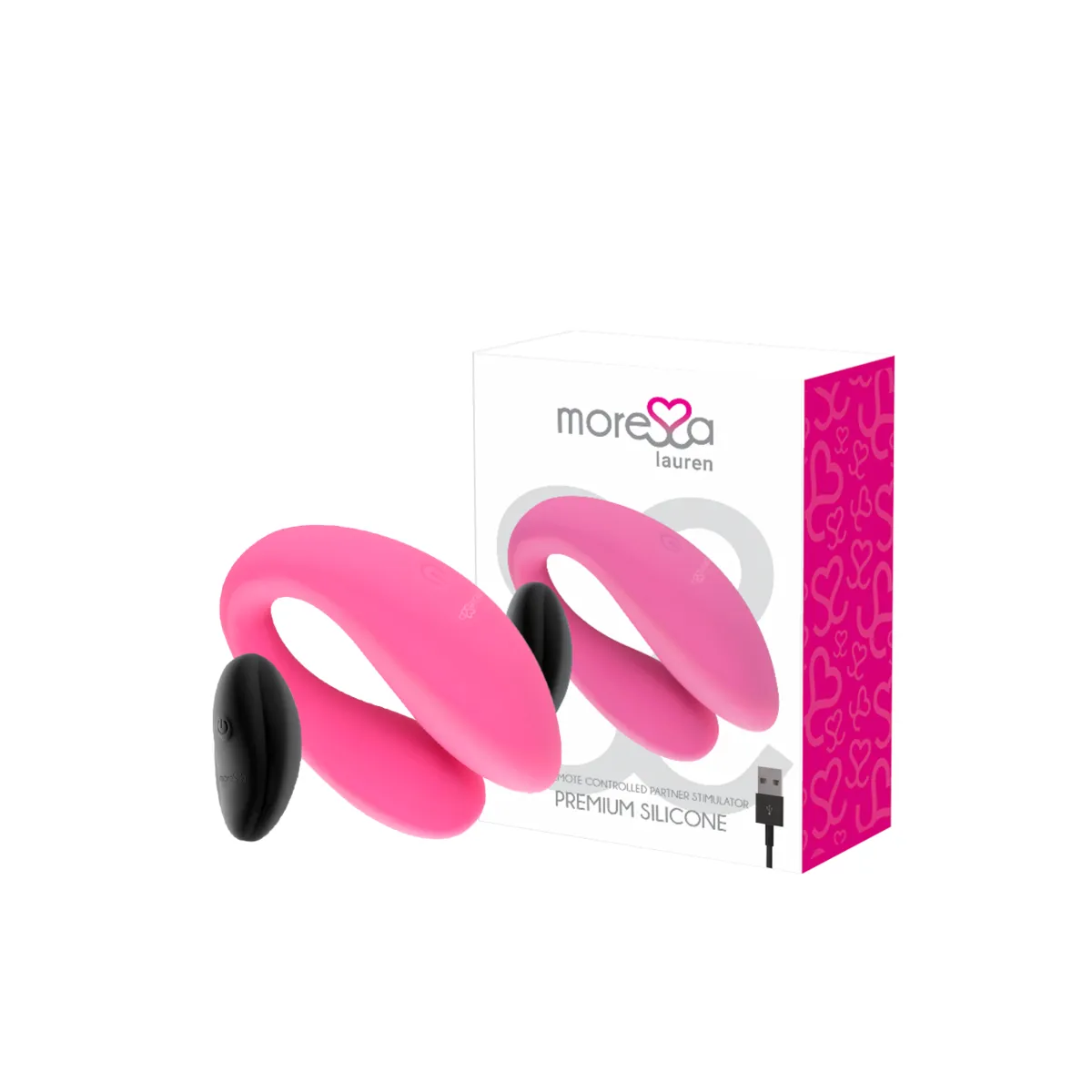 Lauren Stimulator mit Fernbedienung für Paare von Moressa | Fesselliebe.de