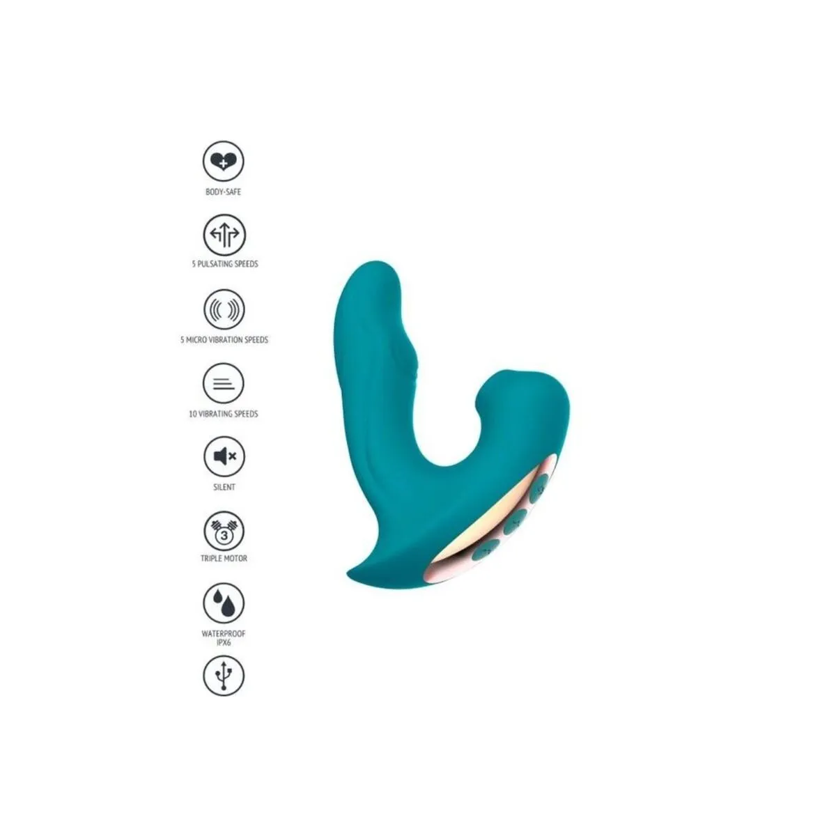 Eternal Love Vibe Stimulator Grün von Xocoon | Fesselliebe.de