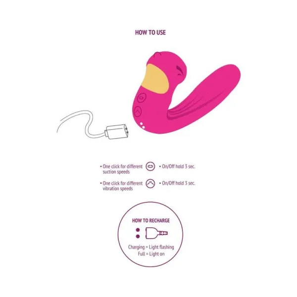 Celestial Love Vibe Stimulator Fuchsia von Xocoon | Fesselliebe.de