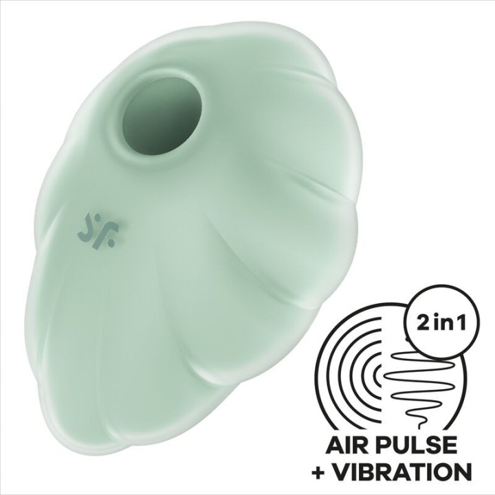 Cloud Dancer Green Air Pulse Vibrator von Satisfyer Air Pulse | Fesselliebe.de