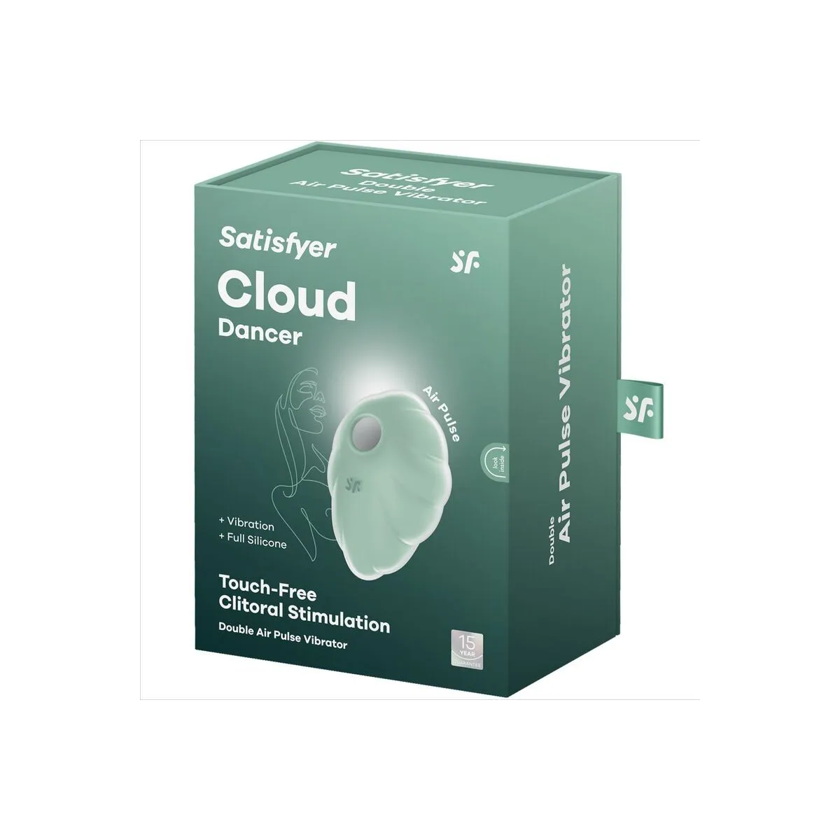 Cloud Dancer Green Air Pulse Vibrator von Satisfyer Air Pulse | Fesselliebe.de