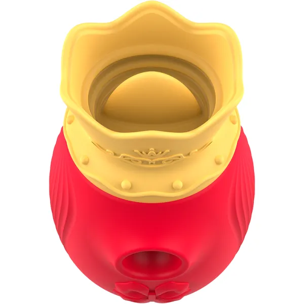 Klitorisstimulator 10 Saug- und Leckmodi - Rot von Intense Fun | Fesselliebe.de