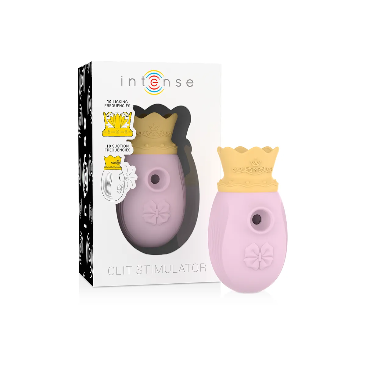 Klitorisstimulator 10 Saug- und Leckmodi - Rosa von Intense Fun | Fesselliebe.de