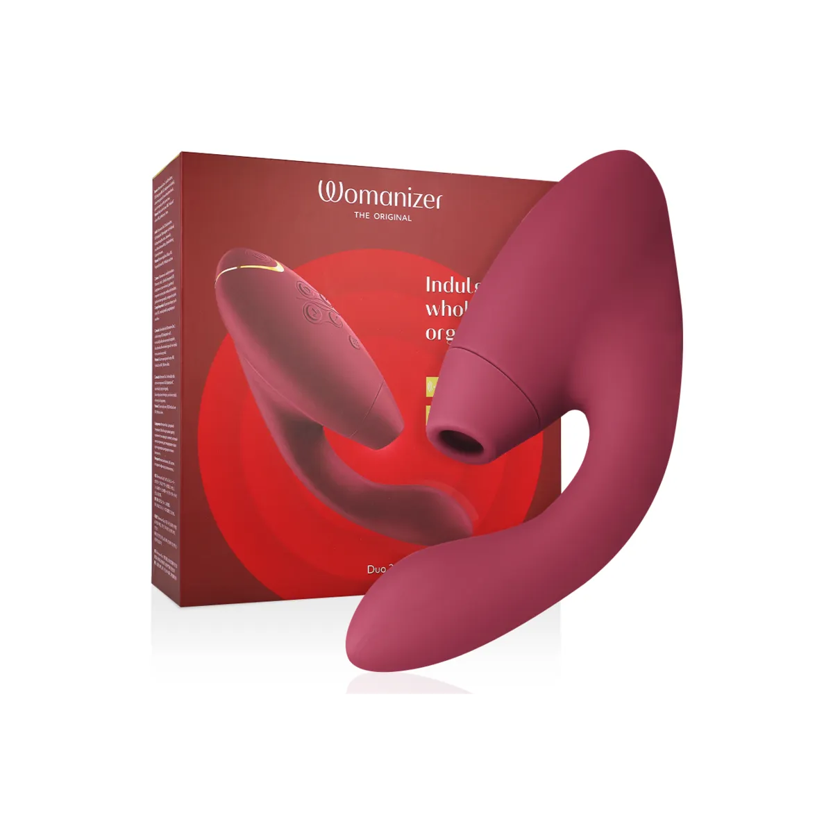 Duo 2 Stimulator Bordeaux von Womanizer | Fesselliebe.de