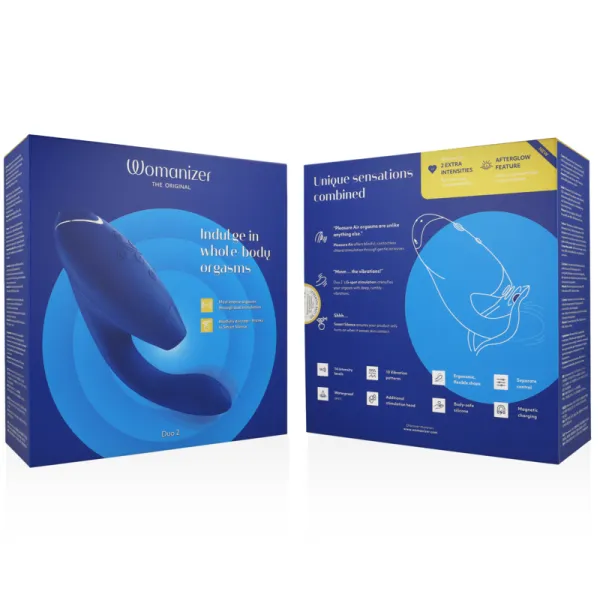 Duo 2 Stimulator Blau von Womanizer | Fesselliebe.de