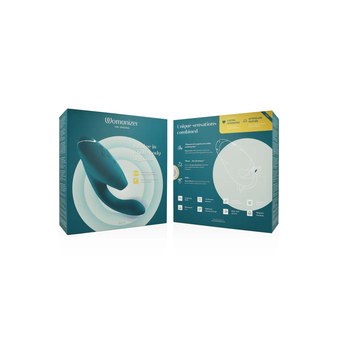 Duo 2 Stimulator Blaues Benzin von Womanizer | Fesselliebe.de