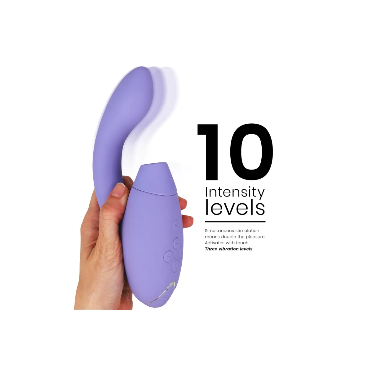 Duo 2 Stimulator Flieder von Womanizer | Fesselliebe.de