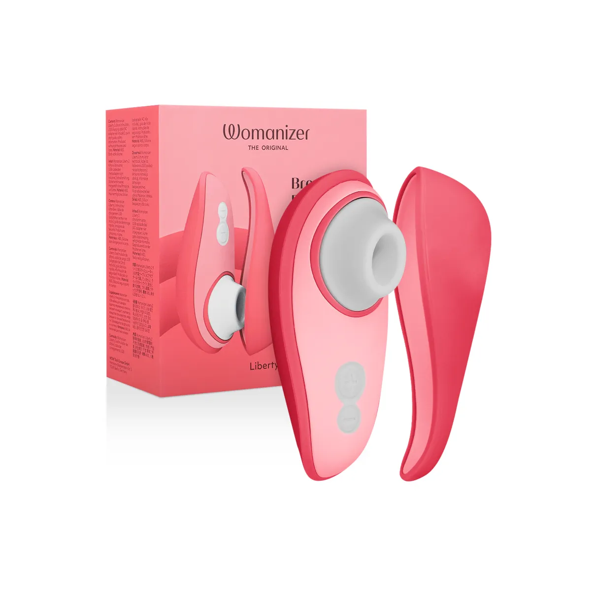 Liberty 2 Klitorisstimulator & Saugrosa von Womanizer | Fesselliebe.de