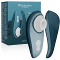 Liberty 2 Klitorisstimulator & Saugrohr Blau von Womanizer