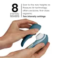 Liberty 2 Klitorisstimulator & Saugrohr Blau von Womanizer