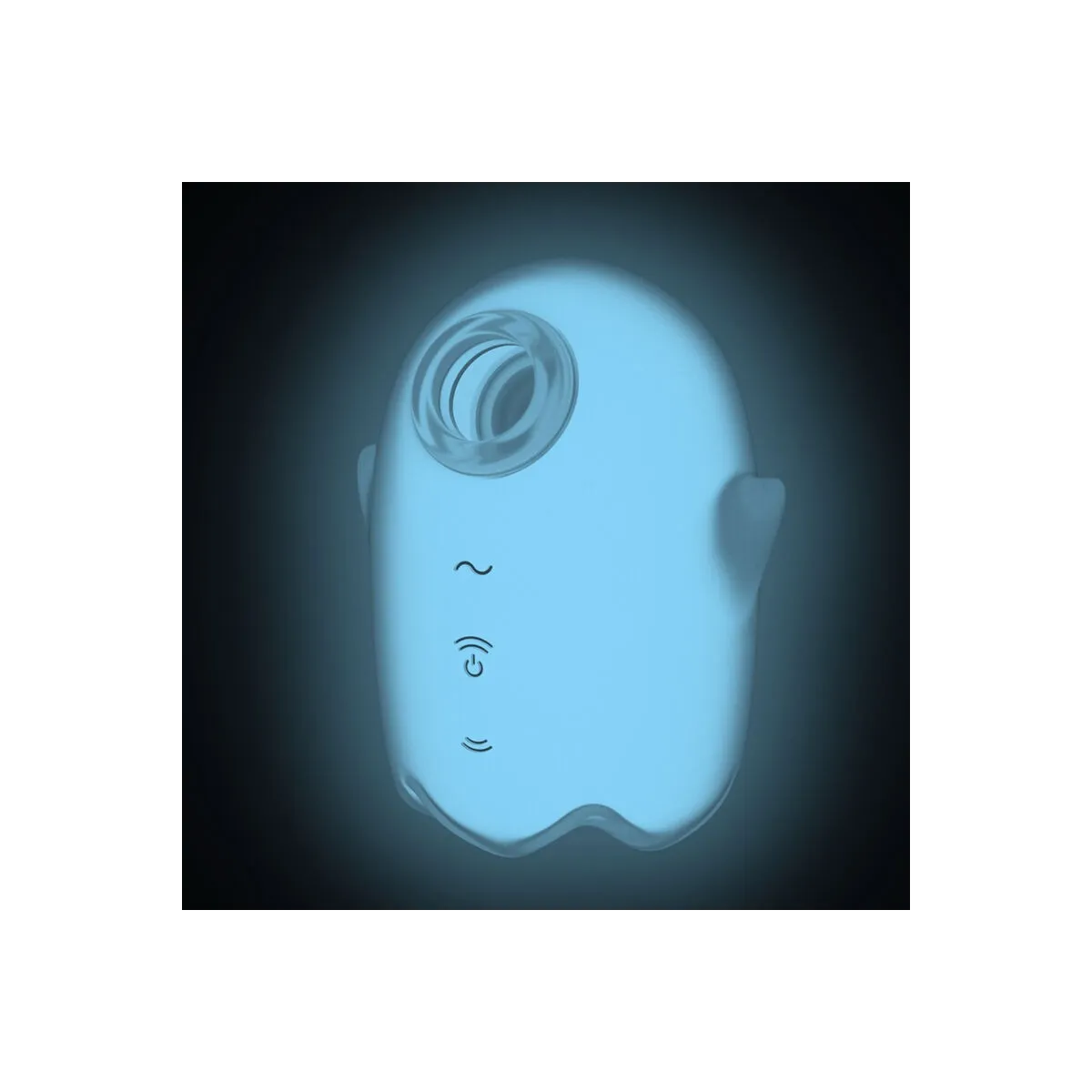 Glowing Ghost Air Pulse & Vibrator Weiss von Satisfyer Air Pulse | Fesselliebe.de