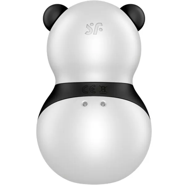Pocket Panda Stimulator & Vibrator Schwarz Weiss von Satisfyer Air Pulse | Fesselliebe.de