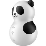 Pocket Panda Stimulator & Vibrator Schwarz Weiss von Satisfyer Air Pulse | Fesselliebe.de