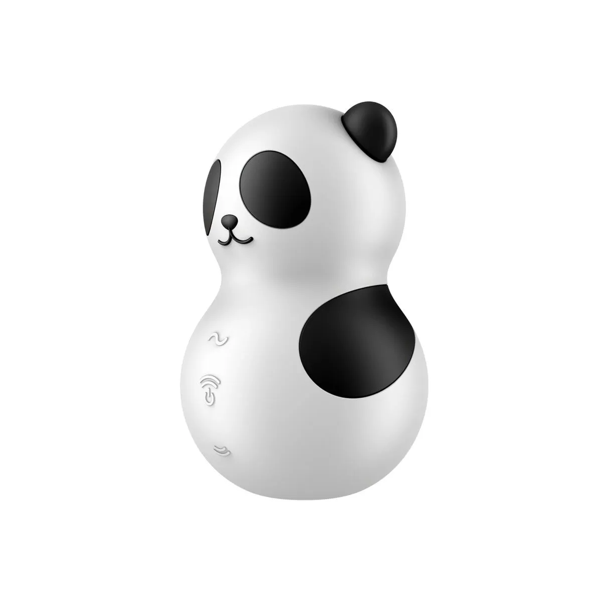 Pocket Panda Stimulator & Vibrator Schwarz Weiss von Satisfyer Air Pulse | Fesselliebe.de