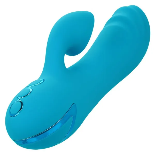 Sunset Beach Seducer Vibrator & Stimulator 10 Funktionen Blau von Calexotics | Fesselliebe.de