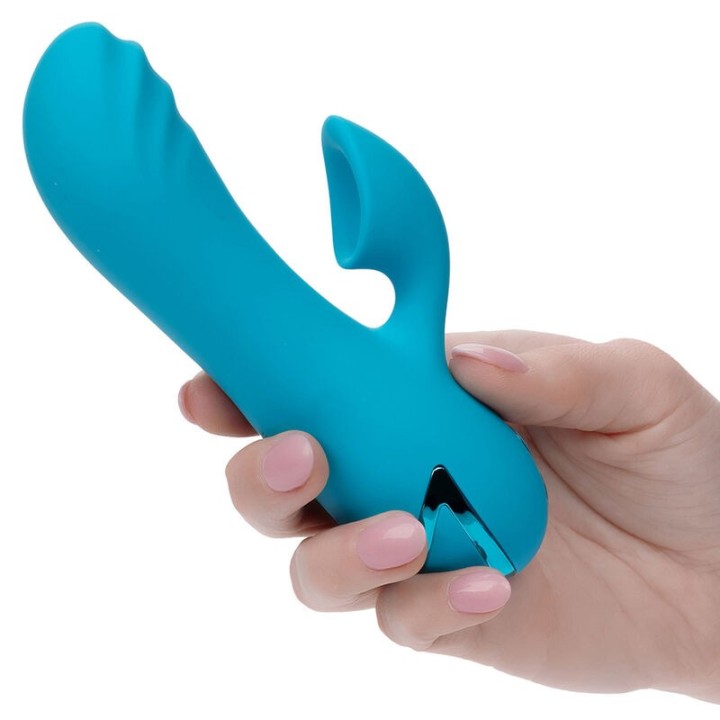 Sunset Beach Seducer Vibrator & Stimulator 10 Funktionen Blau von Calexotics | Fesselliebe.de