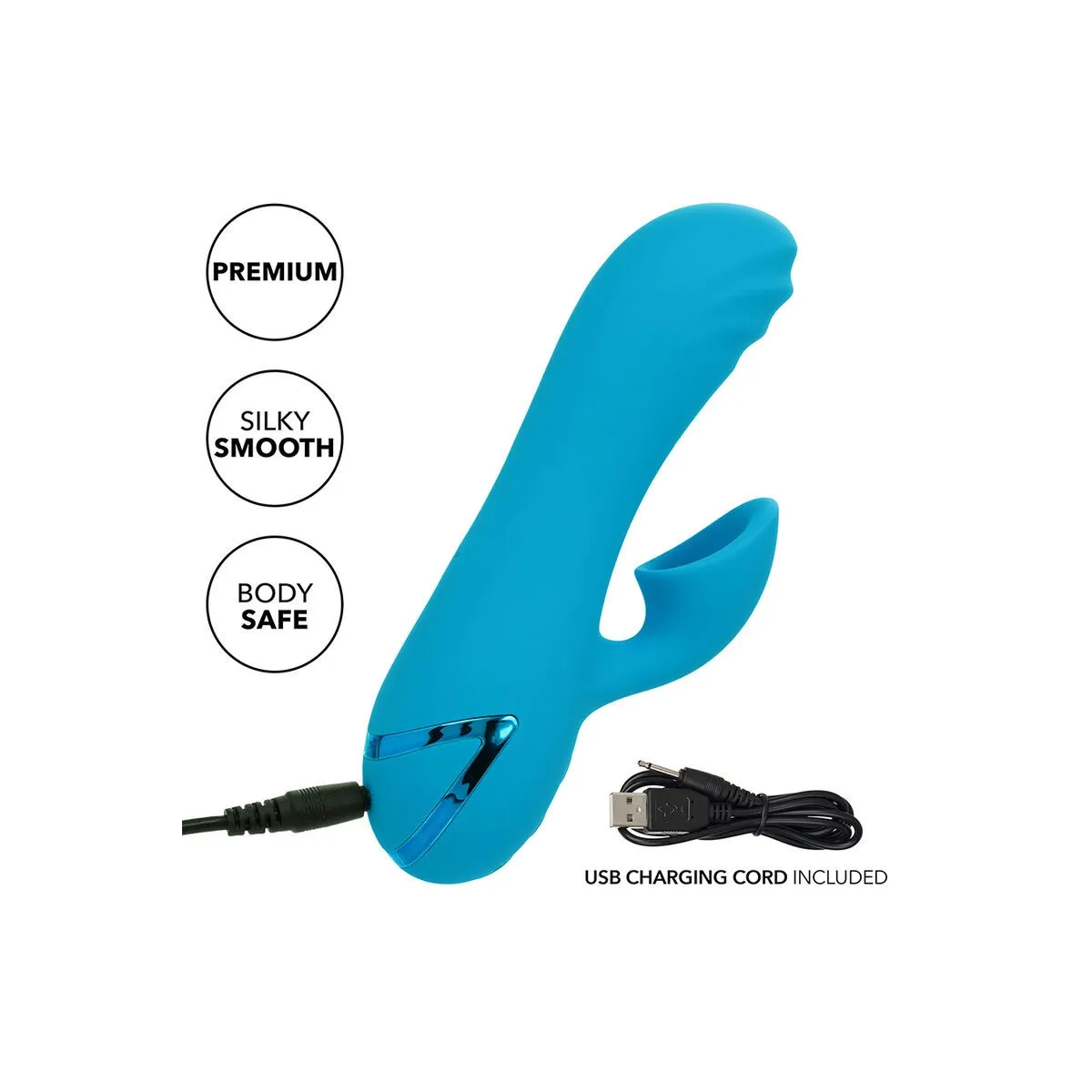 Sunset Beach Seducer Vibrator & Stimulator 10 Funktionen Blau von Calexotics | Fesselliebe.de