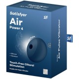Air Power 4 Stimulator & Vibrator 12 Vibrationen Blau von Satisfyer Air Pulse | Fesselliebe.de