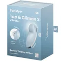 Tap & Climax 2 Vibrator & Stimulator Blau von Satisfyer Vibrator