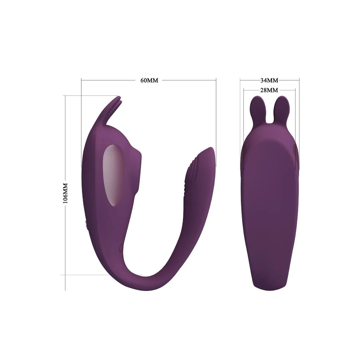 Shey Stimulator & Vibrator Kostenlose App Fernstrecke Lila von Pretty Love Flirtation | Fesselliebe.de