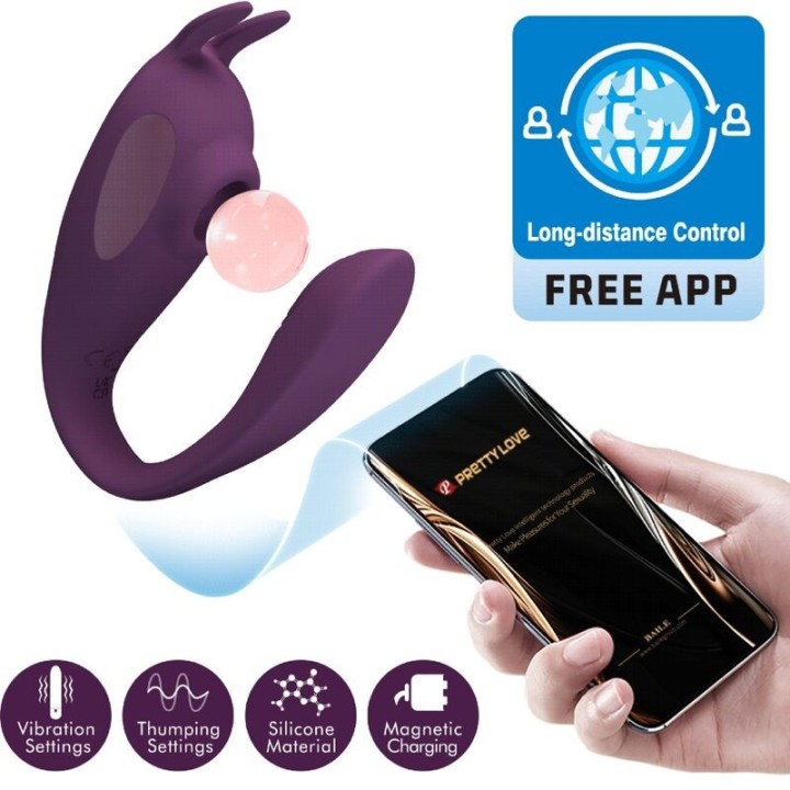 Shey Stimulator & Vibrator Kostenlose App Fernstrecke Lila von Pretty Love Flirtation | Fesselliebe.de