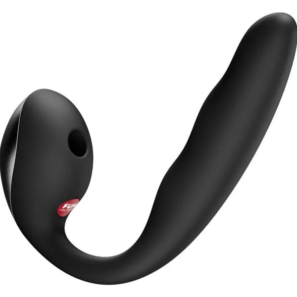Allegro Einsetzbarer Doppel-Luftpulsvibrator Schwarz von Fun Factory | Fesselliebe.de