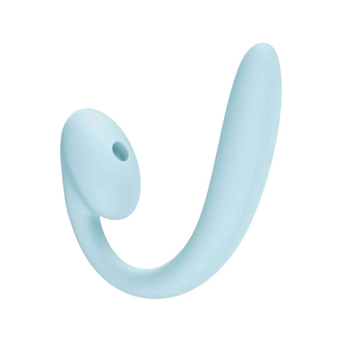 Crescendo Einsetzbarer Doppel-Luftpuls-Vibrator Eisblau von Fun Factory | Fesselliebe.de