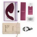 Duo Next Doppelter Klitoris- & G-Punkt-Stimulator, Dunkles Rosa von Womanizer