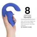 Blend Rabbit Vibrator Stimulator Vibrant Blue von Womanizer
