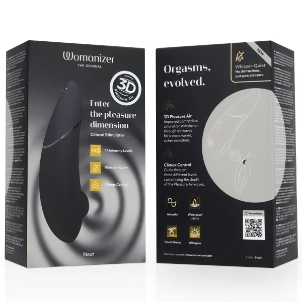 Nächster Klitorisstimulator Schwarz von Womanizer | Fesselliebe.de