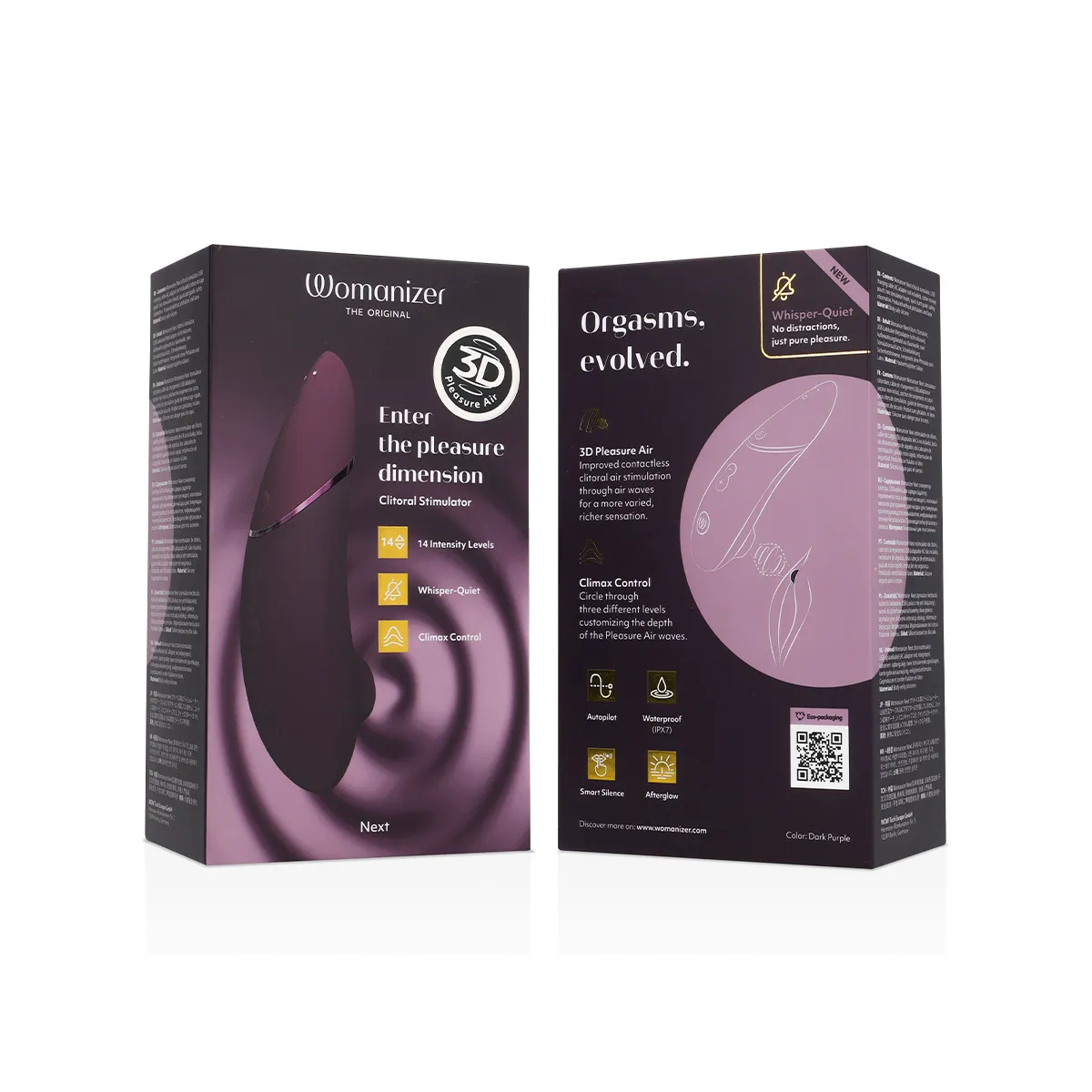 Nächster Klitorialstimulator Dunkellila von Womanizer | Fesselliebe.de