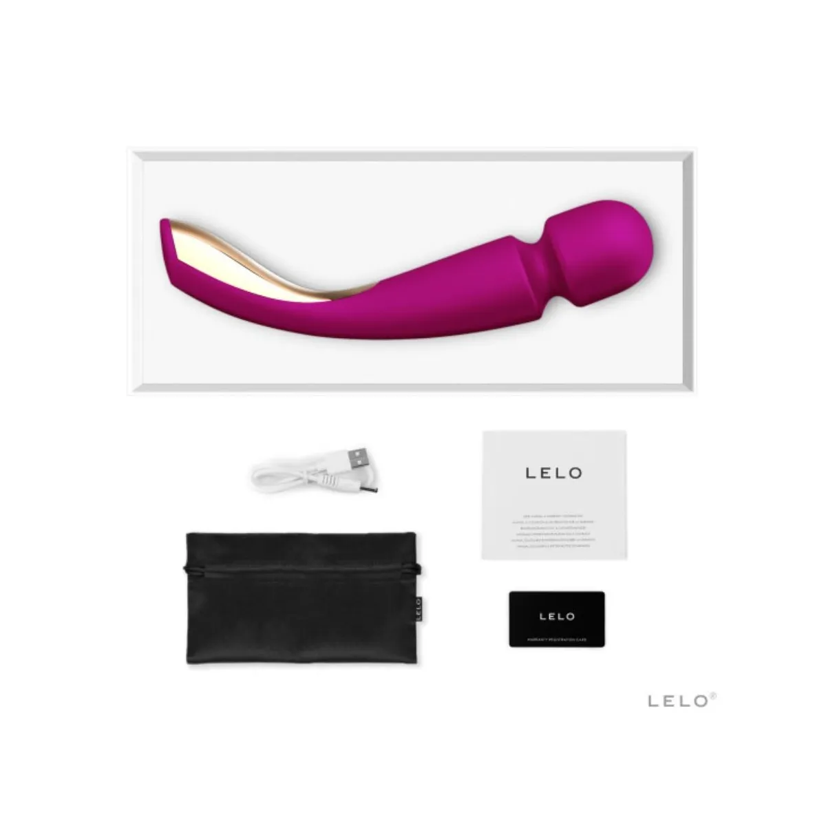 Smart Wand 2 Bordeaux von Lelo | Fesselliebe.de