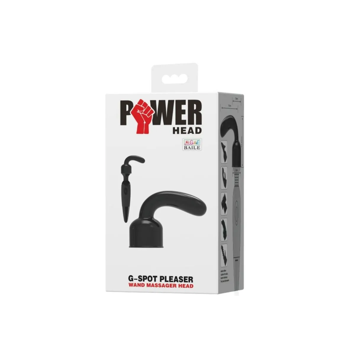 Power Head Austauschbarer Kopf für Massager Gpunkt Vergnügen von Baile Power Head | Fesselliebe.de