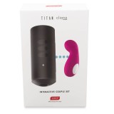 Titan und Cliona Flieder-Paar-Set von Kiiroo | Fesselliebe.de