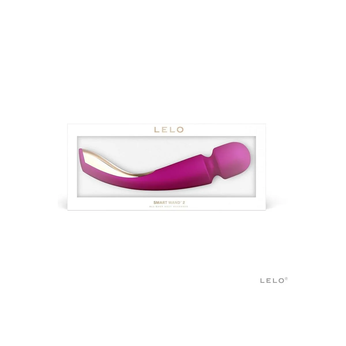 Smart Wand Medium 2 Deep Rose Massager von Lelo | Fesselliebe.de