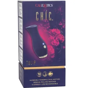 Chic Tulpe Massager Blau von Calexotics