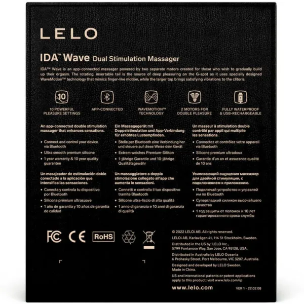 Ida Wave Coral Paare Massager von Lelo | Fesselliebe.de