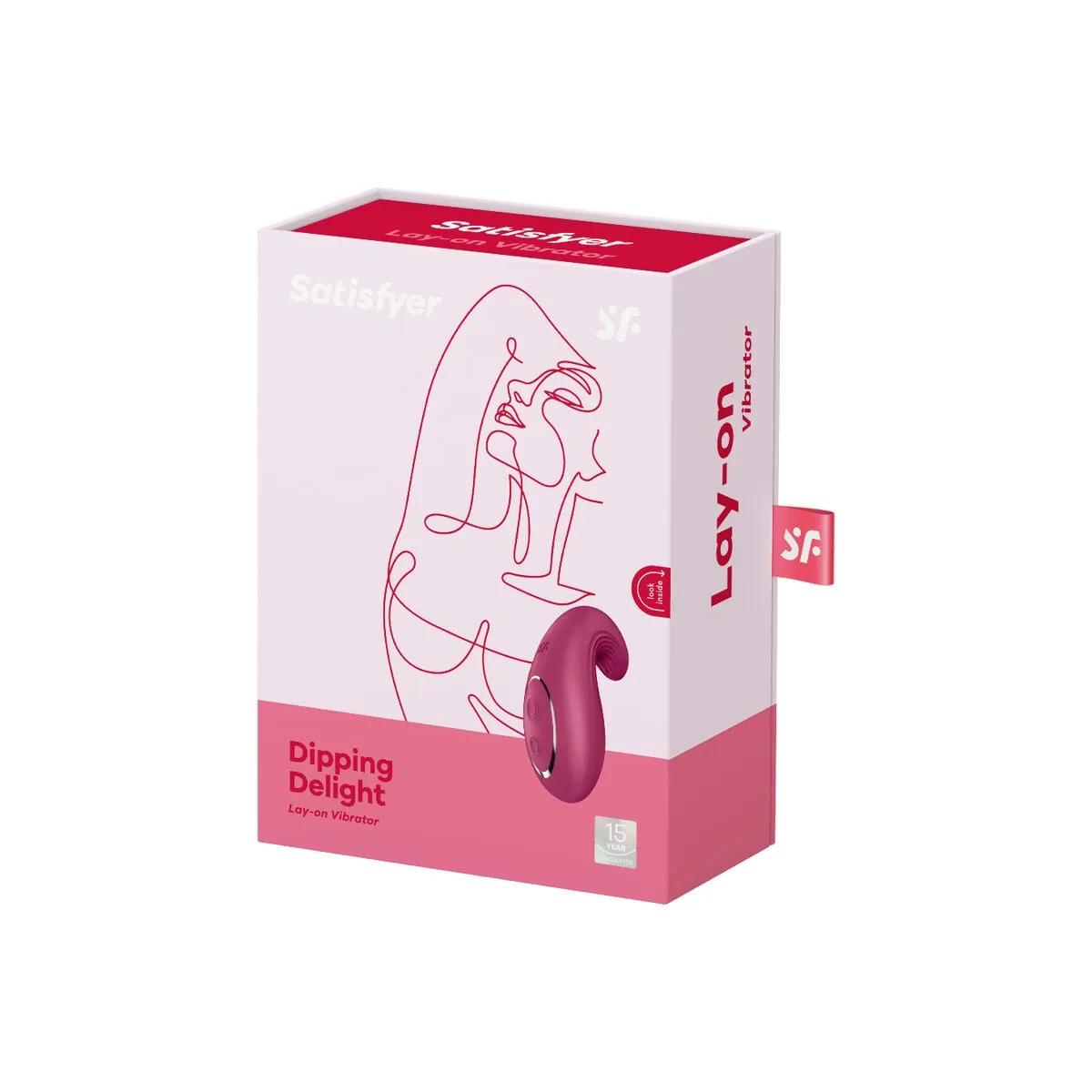 Dipping Delight Auflegvibrator Rot von Satisfyer Layons | Fesselliebe.de