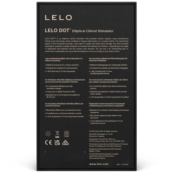 Dot Klitoristimulator - Lila von Lelo | Fesselliebe.de