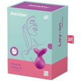 Viva La Vulva 3 Auflegvibrator Violett von Satisfyer Layons | Fesselliebe.de