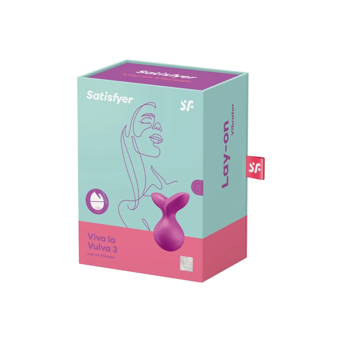 Viva La Vulva 3 Auflegvibrator Violett von Satisfyer Layons | Fesselliebe.de