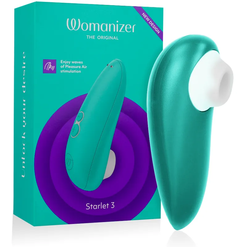 Starlet 3 Klitoralstimulator Türkis von Womanizer | Fesselliebe.de