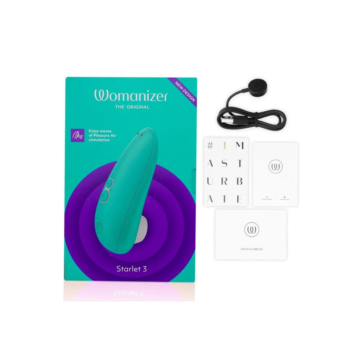 Starlet 3 Klitoralstimulator Türkis von Womanizer | Fesselliebe.de