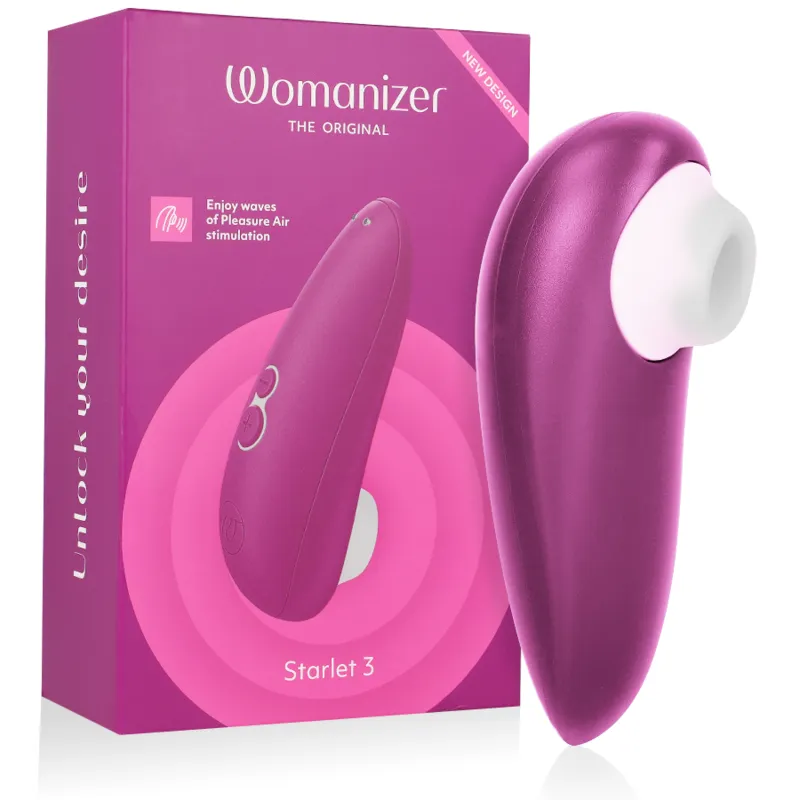 Starlet 3 Klitoralstimulator Violett von Womanizer | Fesselliebe.de