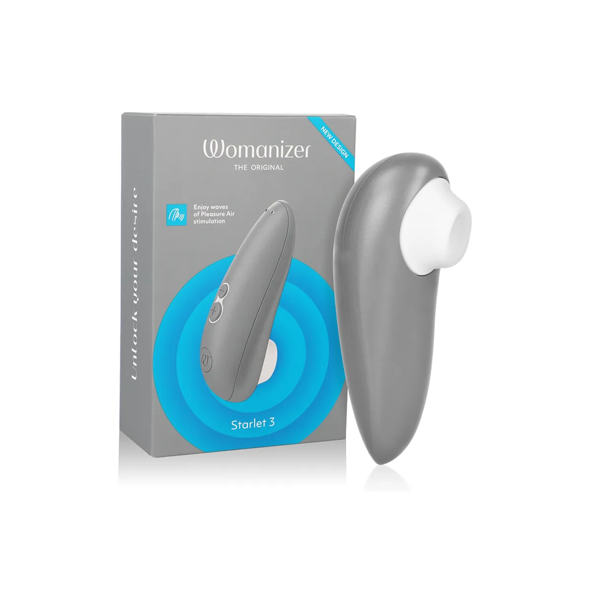 Starlet 3 Klitoralstimulator Grau von Womanizer | Fesselliebe.de