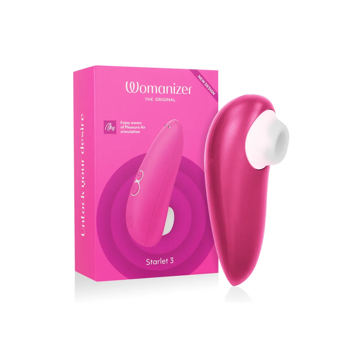 Starlet 3 Klitoralstimulator Rosa von Womanizer | Fesselliebe.de
