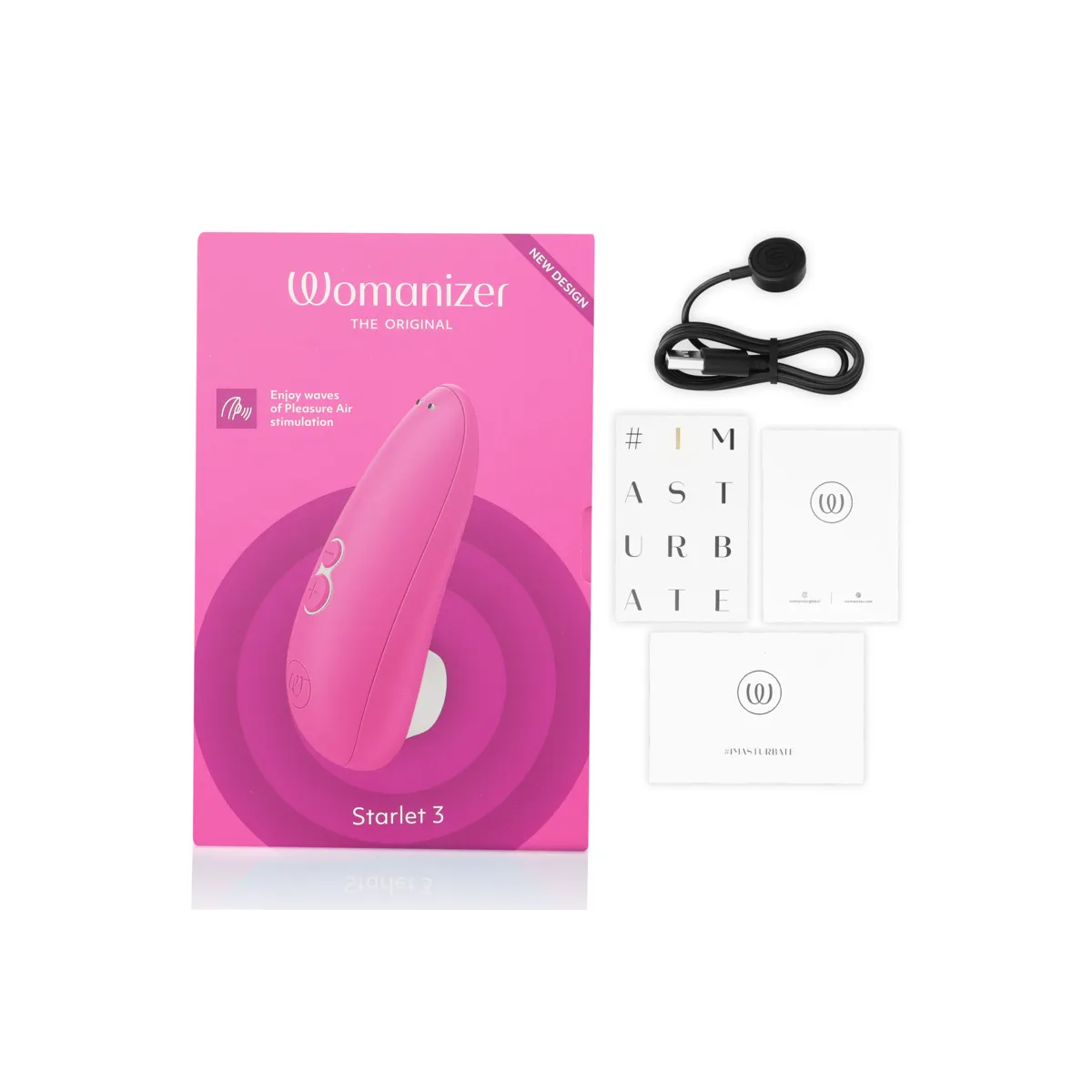 Starlet 3 Klitoralstimulator Rosa von Womanizer | Fesselliebe.de
